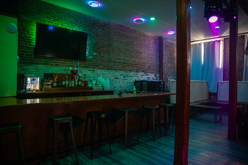 The private bar upstairs